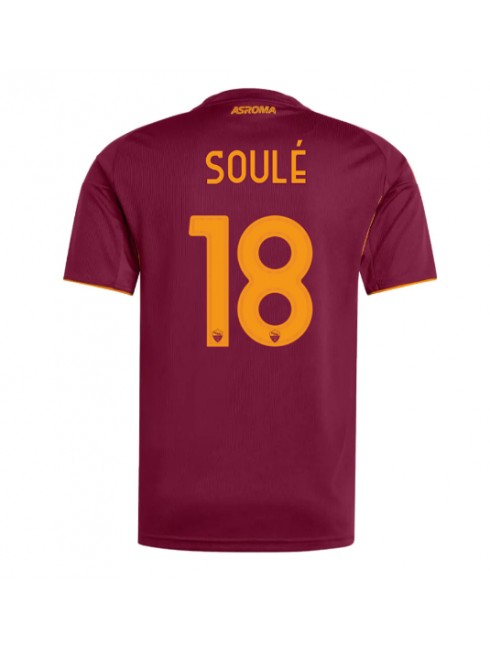 AS Roma Matias Soule #18 Domaci Dres 2025-26 Kratak Rukavima AS Roma Matias Soule #18 Domaci Dres 2025-26 Kratak Rukavima